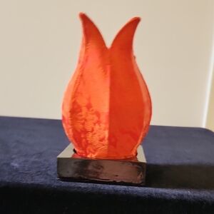 Vietnamese Vibrant Red Decorative candle holder